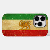 Iranische Flagge - Löwe und Sonnenschein - Flagge Case-Mate iPhone Hülle (Rückseite (Horizontal))
