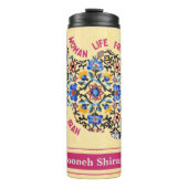 Iranische Weihnachtsgeschenke für Tochter-Uni-Mädc Thermosbecher (Vorderseite)