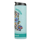 Iranische Weihnachtsgeschenke für Tochter-Uni-Mädc Thermosbecher (Nach rechts gedreht)