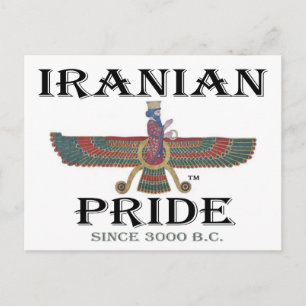 iranischer Stolz Postkarte