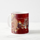Iranisches Handwerk Kaffeetasse (Vorderseite Links)