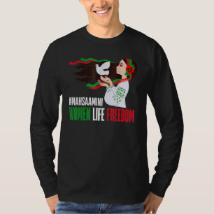 iranisches Mädchen Iran Frau persische Flagge T-Shirt