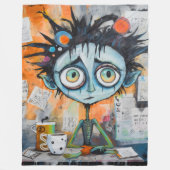 Iranovan Inkwell Fleecedecke (Vorderseite)