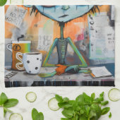 Iranovan Inkwell Geschirrtuch (Gefaltet)