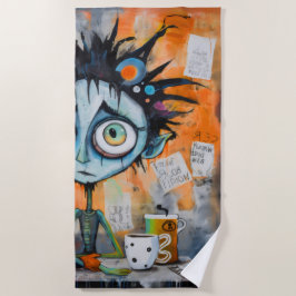 Iranovan Inkwell Strandtuch