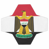 Iraq-Emblem Fußball (Flach)