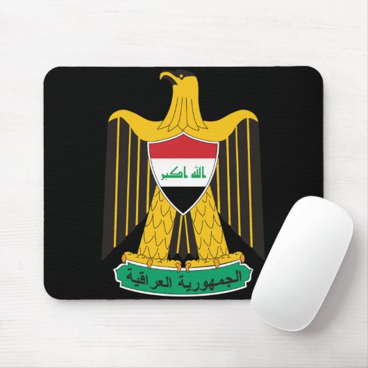 Iraq-Emblem Mousepad (Mit Mouse)