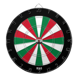 Iraq Flag Patriot's Bullseye Dartscheibe