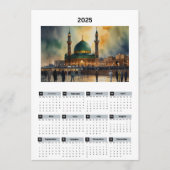 Iraq-Kalender Programm (Vorderseite)
