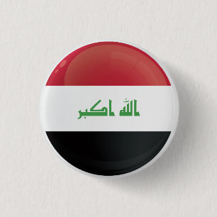 Iraq  Round Icon Flag Button