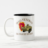 Iraq Vet 25 th ID Stryker Zweifarbige Tasse (Links)