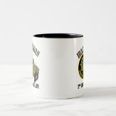 Iraq Vet 2nd SCR Stryker Zweifarbige Tasse (Mittel)