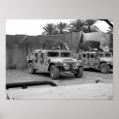 Iraqi army Humvee (M-1151) Poster (Vorne)