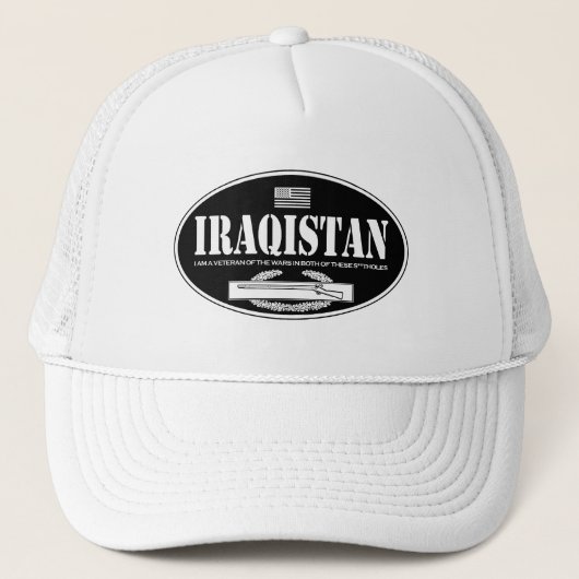 Iraqistan CIB Truckerkappe (Vorderseite)