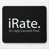 iRate - Eine App verursacht das !!! Mousepad (Vorne)