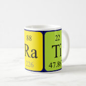 Irati Periodenname Tasse (VorderseiteRechts)