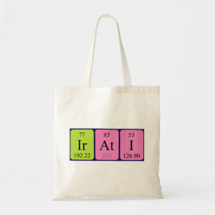 Irati Periodenname Totbeutel Tragetasche