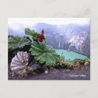 Irazu Vulkan Postkarte