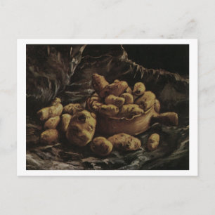 Irdenschale und Kartoffeln, Vincent van Gogh Postkarte