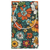 Irdische Blumen Kleine Geschenktüte (Rückseite)