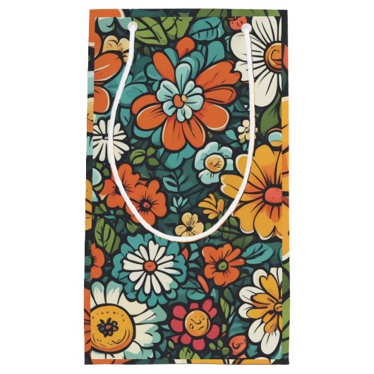 Irdische Blumen Kleine Geschenktüte (Vorderseite)