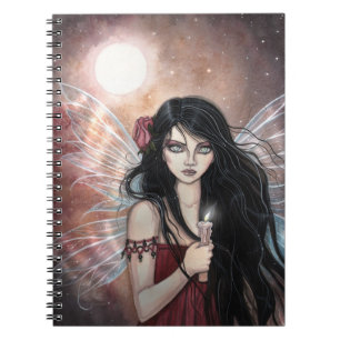 Irdische Dämmerung Feen Fantasy Notizbuch Notizblock