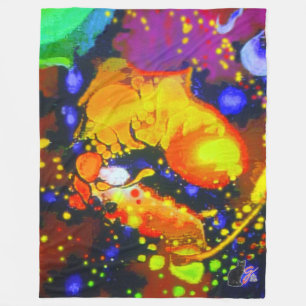 Irdische Freude Fleecedecke