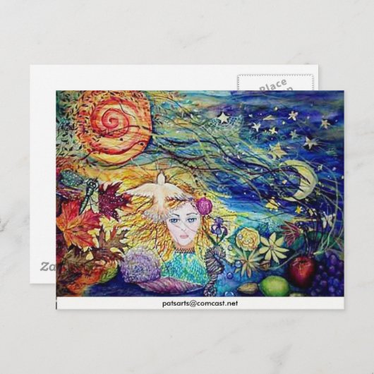 Irdische Freuden Postkarte (Vorne/Hinten)