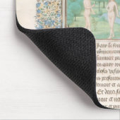 Irdisches Paradies, ein Buch auf sieben Alter der Mousepad (Ecke)