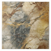 Irdisches Tone-Marmormuster Fliese (Vorderseite)