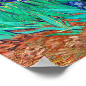 Ire (1889) Vincent Van Gogh blühender Garten Poster (Ecke)