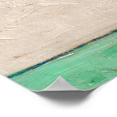 Ire, 1890 von Vincent van Gogh Poster (Ecke)