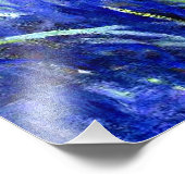 Ire, berühmtes Blumenbild von Claude Monet Fotodruck (Ecke)