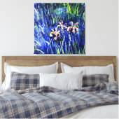 Ire, berühmtes Blumenbild von Claude Monet, Leinwanddruck (Insitu (Schlafzimmer))