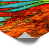 Ire, das berühmte Blumenbild von Van Gogh, Poster (Ecke)