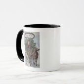 Ire Driving Sleigh of Kleeblatts Tasse (Vorderseite Links)