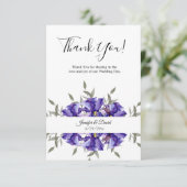 Ire Flat Danke-Card Dankeskarte (Stehend Vorderseite)