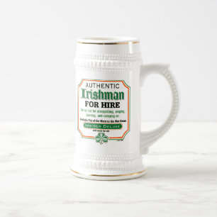 Ire für Mietbier-Tasse Bierglas