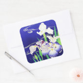 Ire, Gemälde von Kogyo Tsukioka Quadratischer Aufkleber (Umschlag)