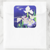 Ire, Gemälde von Kogyo Tsukioka Quadratischer Aufkleber (Tasche)