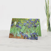 Ire im Garten Vincent Van Gogh Dankeskarte (Vorderseite)