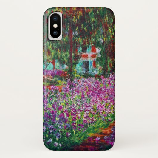 Ire im Monet-Garten Case-Mate iPhone Hülle (Rückseite)