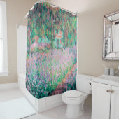 Ire im Monet-Garten Duschvorhang (Beispiel)