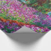 Ire im Monet-Garten Geschenkpapier (Ecke)