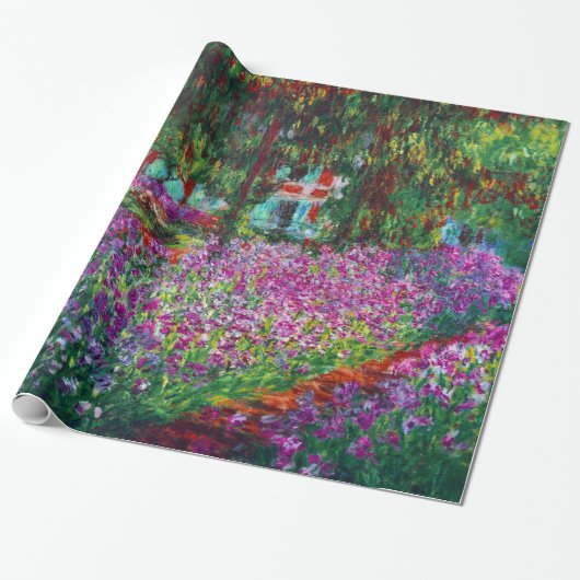 Ire im Monet-Garten Geschenkpapier (Ungerollt)