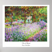 Ire im Monet's Garden Claude Monet Poster (Vorne)