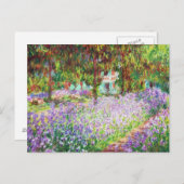 Ire im Monet's Garden Claude Monet Postkarte (Vorne/Hinten)