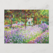 Ire im Monet's Garden Claude Monet Postkarte (Vorderseite)