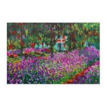 Ire in Monets Garden Fine Art