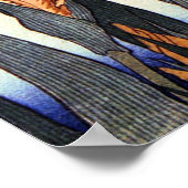 Ire, Katsushika Hokusai Poster (Ecke)